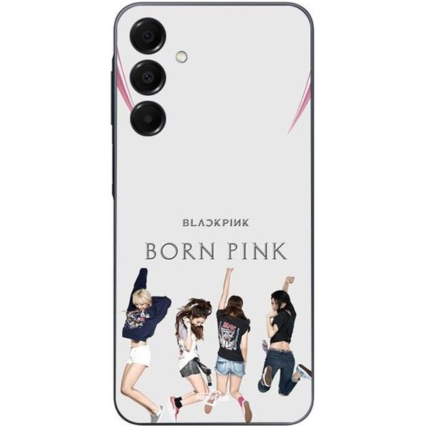 Funda - Maniacase - Samsung Galaxy A16 - Silicona - Negro - Kpop Blackpink Born Pink Negro-image