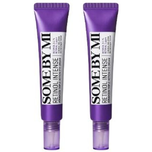 Some BY MI Crema De Ojos Retinol Intenso AccióN Triple Avanzada Set 1+1 Cuidado Antiarrugas Y Reafirmante 30Ml × 2 Gray-image
