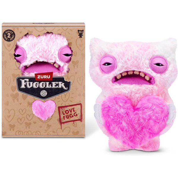 Fuggler Love Fugg Serie 2 De Zuru Peluche Con Licencia De 9 Pulgadas - Animal De Peluche Monstruo Divertido Y Feo Pink-image