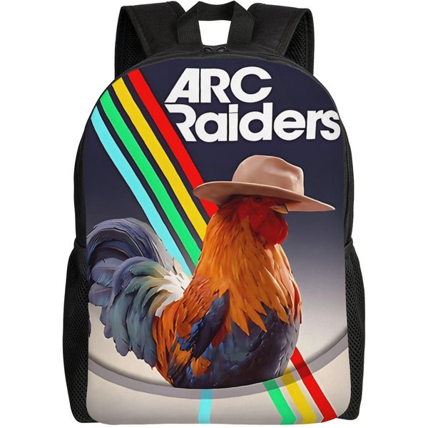 Arc Raiders Games Fajny Plecak WytrzymałY Do SzkołY Biznesowy Plecak Jednodniowy Dla MężCzyzn Kobiet Torba Na Ramię Na Laptop-image
