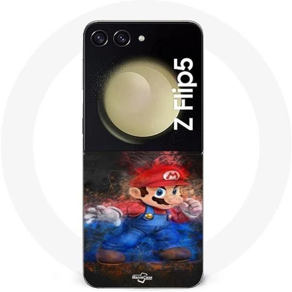 Funda Samsung Galaxy Z Flip5 Super Mario Bros Juegos-image