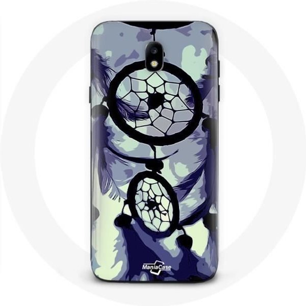Funda Samsung Galaxy J3 2017 AtrapasueñOs Morado Gris Y Negro-image