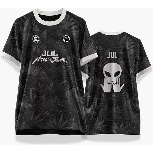 Nueva Camiseta De FúTbol JUL Para Hombre Y Mujer De Manga Corta Deportiva Cuello Redondo Camiseta DP Estampado Personalizable Transpirable Uniforme De FúTbol M-image