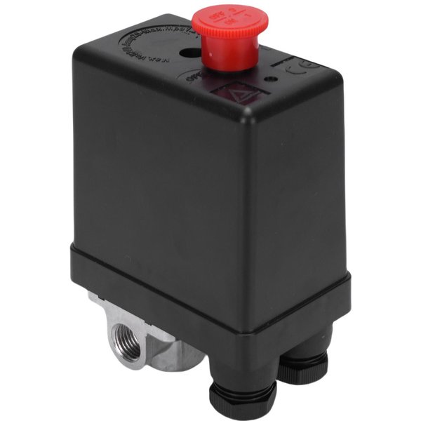 WyłąCznik CiśNieniowy Kompresora Powietrza 90PSI 120PSI 4 Porty 240V 20A ZawóR PrzełąCznika Kontroli CiśNienia-image