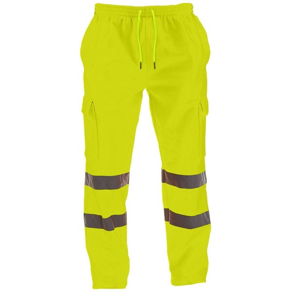 MęSkie Spodnie Robocze Sanitarne Z Odblaskami, Codzienne, Sportowe XL Yellow-image