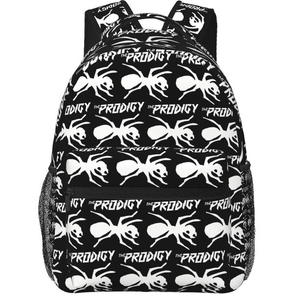 Mochila De MúSica ElectróNica The Prodigy Estudiante NiñOs NiñAs Bolsa Para Libros NiñOs Bolso Escolar Bolsos De Hombro Para PortáTil Para Hombres Mujeres One Size-image