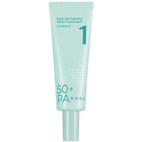 Numbuzin No.1 Protector Solar Calmante Puro-Completo Agua SPF50+ Pa++++ Set Doble 50Ml × 2-image