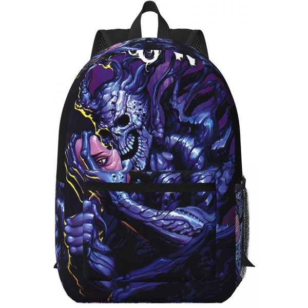 Mochila Escolar Mochila De Estudiante Motionless In White Mochila De Senderismo Viaje Mochila De DíA Para Hombres Mujeres Mochila Para Libros Bolsos De Hombro One Size-image