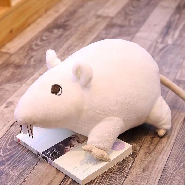 1 Szt. 20 Cm Nowa Mini MięKka Pluszowa Symulacja Mysz Pluszowa Lalka Wypchana Szczur Pluszowe Zwierzę Mysz Pluszowe Zwierzę Zabawka Prezent Urodzinowy-image