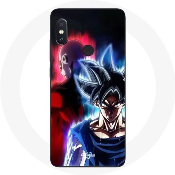 Coque Pour Xiaomi Redmi Note 5 Pro Anime Dragon Ball Goku Et Jiren-image
