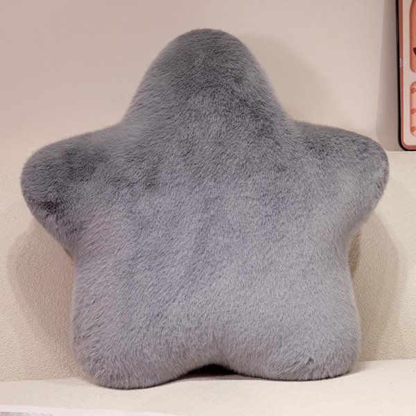 Poduszka W KształCie Gwiazdy Dekoracyjna Poduszka Gwiazda Na łóżKo MięKki Pluszowy Koc Urocza Poduszka Pluszowa Poduszka Do Pokoju Dziecka Salonu 50Cm-image