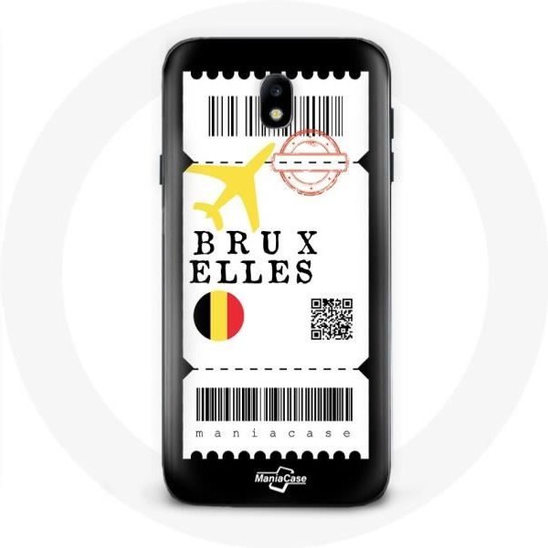 Funda - Samsung - Galaxy J3 2017 - Billete De AvióN - Flexible - Negro-image
