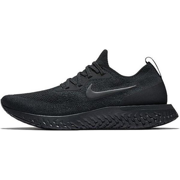 Nike Epic React Flyknit Triple Negro AQ0067-003 44.5 Black-image