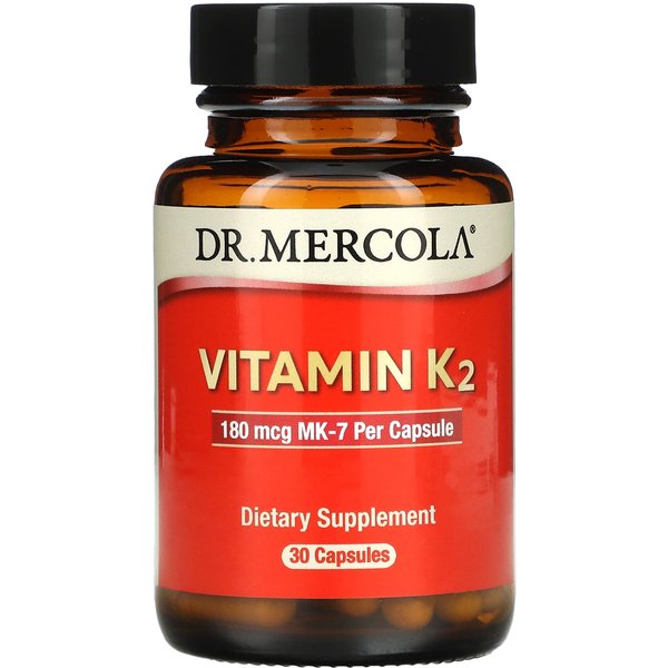 Dr. Mercola, Vitamina K2, 180 Mcg, 30 CáPsulas-image