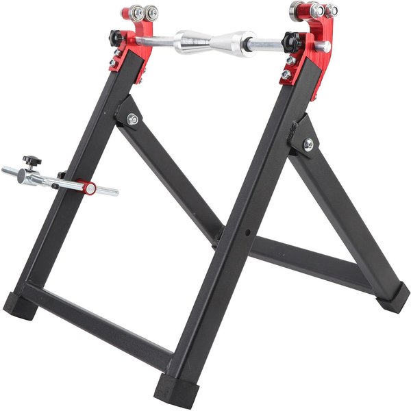 Equilibradora De Ruedas De Motocicleta Soporte De Centrado Plegable PortáTil Ajustable Conos De Centrado Equilibradora De Llantas Y NeumáTicos Para Sport Dirt Black-image
