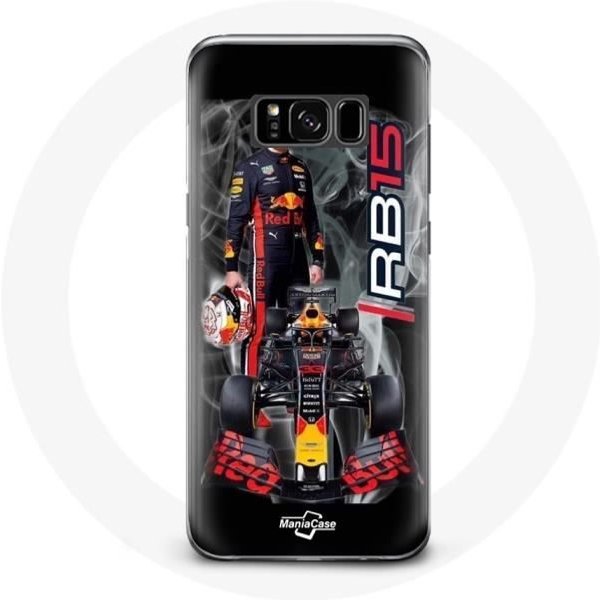 Funda - Maniacase - Samsung Galaxy S8 - FóRmula 1 Max Verstappen - ProteccióN - Flexible Negro-image
