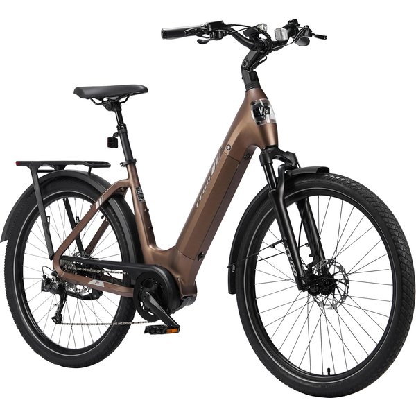 Ttgo Z5 Elektryczny Rower Bateria 36V 18Ah PręDkość 25 Km/H ZasięG 110–130 Km Maksymalna NośNość 125 Kg BrąZowy-image