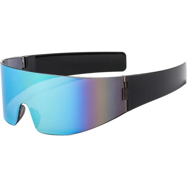 Nowe Damskie Okulary PrzeciwsłOneczne Do Jazdy Konnej MęSkie Sportowe Okulary Rowerowe Wiatroodporne Okulary PrzeciwsłOneczne Kolorowe Gradientowe UV400 Gafas De Sol As Shown In The Figu-image