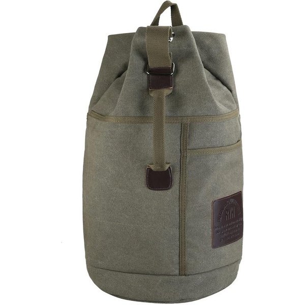 Mochila De Lona Para Hombre De 30L/60L, Bolsa De Lona Para Deportes Al Aire Libre, Bolsa De Senderismo, Mochila De Viaje 30L Verde-image