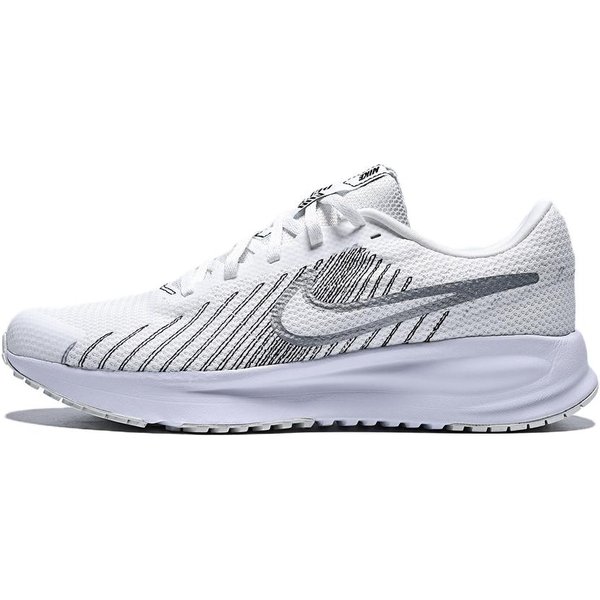 Nike Run Defy Wygodne Wszechstronne Treningowe Buty Do Biegania MęSkie Sneakers Czarny BiałY HM9594-122 38.5 White-image