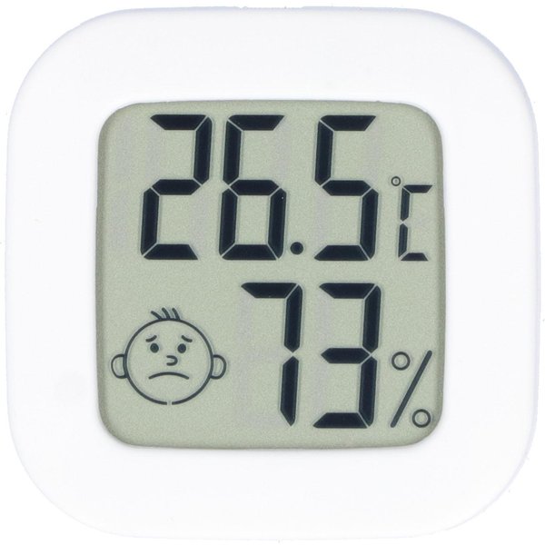 2 Szt. Pokojowy Mini Termometr Higrometr ŚCienny Monitor Temperatury I WilgotnośCi Z WyśWietlaczem Komfortu-image