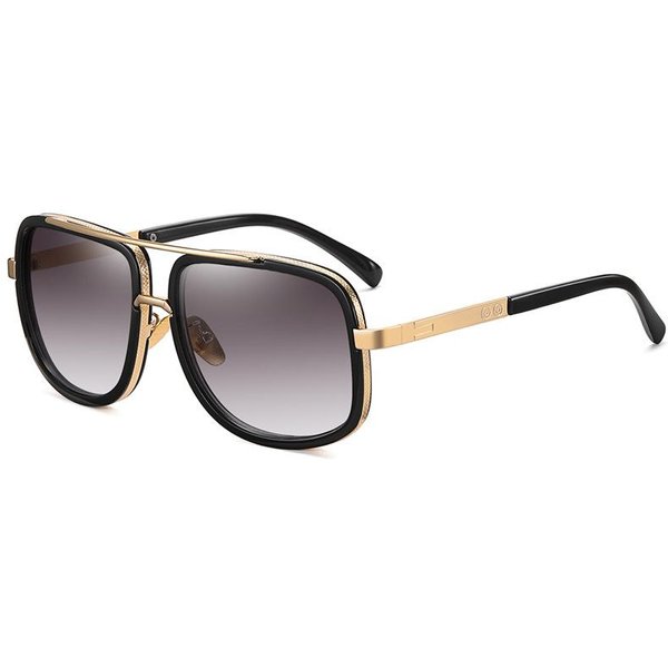 Gafas De Sol Cuadradas CláSicas Para Hombre Elegantes Montura De Metal Gafas De Sol Degradadas Gafas De Sol De DiseñAdor Para Hombre Espejo Gafas Para Conducir Other-image