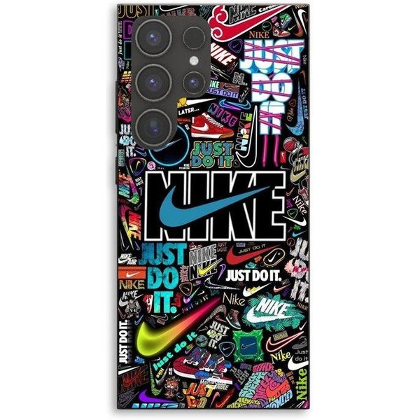 Funda Para Samsung Galaxy S23 Ultra Nike Air Colorida Estilo Just Do It Pikachu Goku Maniacase Negro-image