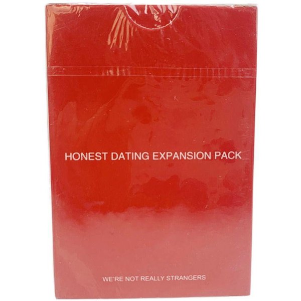 1 Caja EdicióN Parejas We Not Really Strangers Juego De Cartas De RelacióN Para Desconocidos DíA De San ValentíN Honest Dating Red-image
