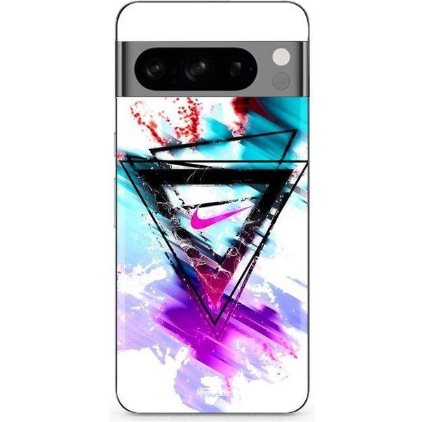 Etui - Maniacase - Google Pixel 8A Pro - Silikon - MięKkie - Czarne Z Logo Nike-image