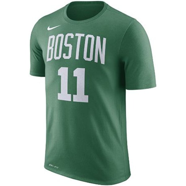 Camiseta Nike NBA Irving Equipo EdicióN Limitada, No. 11 Tops Para Hombre Verde 870761-322 XL Gray-image