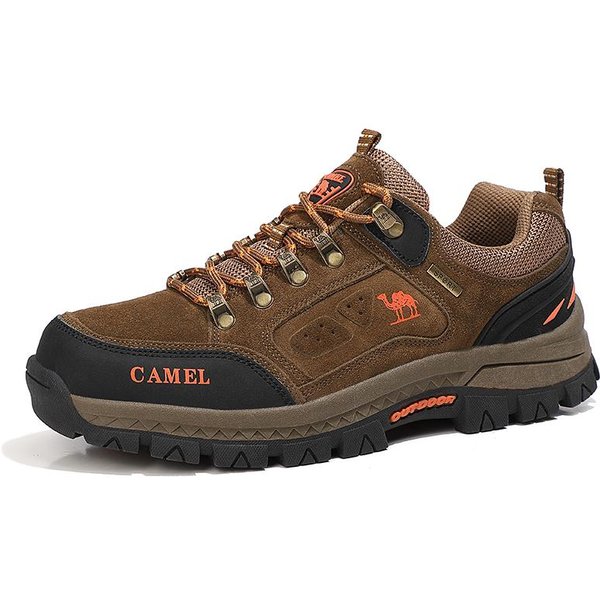 Zamszowe MęSkie Buty GóRskie Outdoor Trail Trekkingowe Trampki MęSkie AntypośLizgowe OddychająCe Buty Do Wspinaczki MęSkie Buty Do SportóW GóRskich 43-image