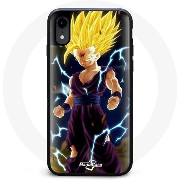 Funda - Dragon Ball Z - Iphone XR - Flexible - Negro - Motivo Dragon Ball Z-image