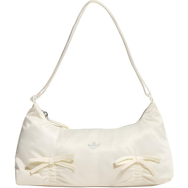 Bolso Cruzado Adidas Originals Trefoil De Poliamida Talla Regular Para Mujer Color Crema Onesize White-image
