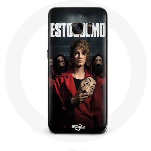 Funda Para Samsung Galaxy S6 Edge La Casa De Papel Estocolmo-image