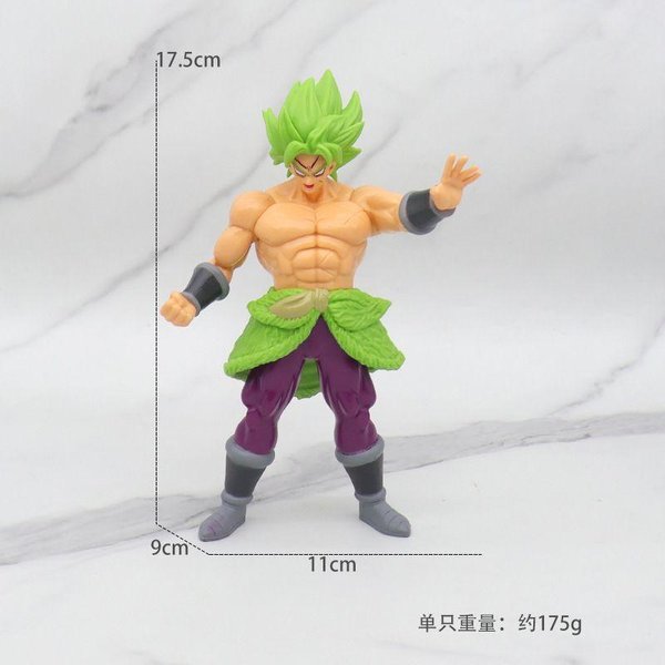 Figurka Son Goku Super Saiyan Anime Dragon Ball Goku DBZ Figurka Akcji Model Prezenty Figurki Kolekcjonerskie Dla Dzieci 18Cm-image