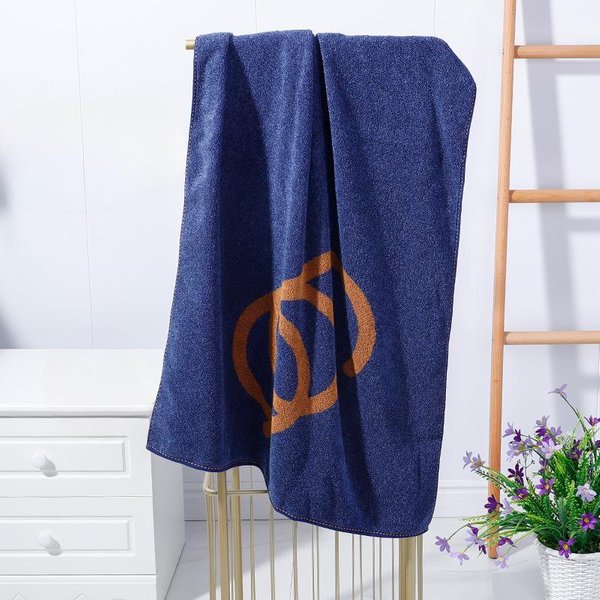 Toalla De BañO Grande De AlgodóN Puro AlgodóN DoméStico Absorbente Toalla De BañO Para Adultos AlgodóN Puro Secado RáPido Toalla De BañO 140*70-image