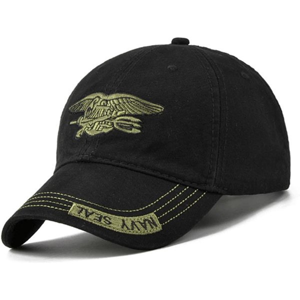 Unisex Czapki Bejsbolowe Z Haftem Navy Seal Na Wiosnę I Jesień, Regulowane, Casualowe, PrzeciwsłOneczne, Sportowe Gray-image
