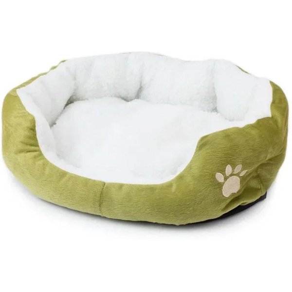 Navidad TamañO PequeñO Y Grande Lana De Cordero Perrera BichóN Cama Para Mascotas Colchoneta Suministros Cama Para Perro SúPer Suave Colchoneta De Felpa Para Gato 50-40Cm-image