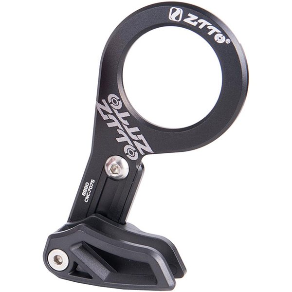 7075 Aluminiowa Prowadnica łAńCucha Rowerowego MTB OsłOna łAńCucha Rowerowego Protector Iscg 03 / Iscg 05 / Mocowanie BB BB Mount Czarny-image