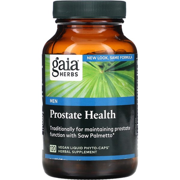 Gaia Herbs, Zdrowie Prostaty, 120 RośLinnych PłYnnych KapsułEk Fito-image