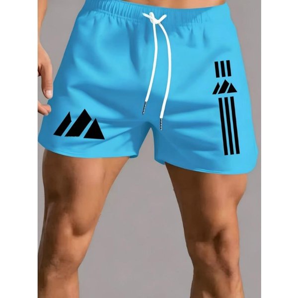 MęSkie Sportowe Spodenki PlażOwe Letnie SzybkoschnąCe LuźNe OddychająCe Szorty Na Wakacje PlażOwe Rozmiar Plus 1XL-6XL L-image