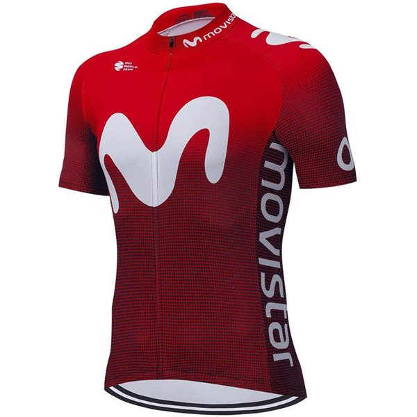 Nuevo Maillot De Ciclismo Movistar Manga Corta 2026 Equipo Hombre Culotte Con Tirantes Ropa Conjuntos De Ciclismo Ropa MTB Ropa Ciclismo M Red-image