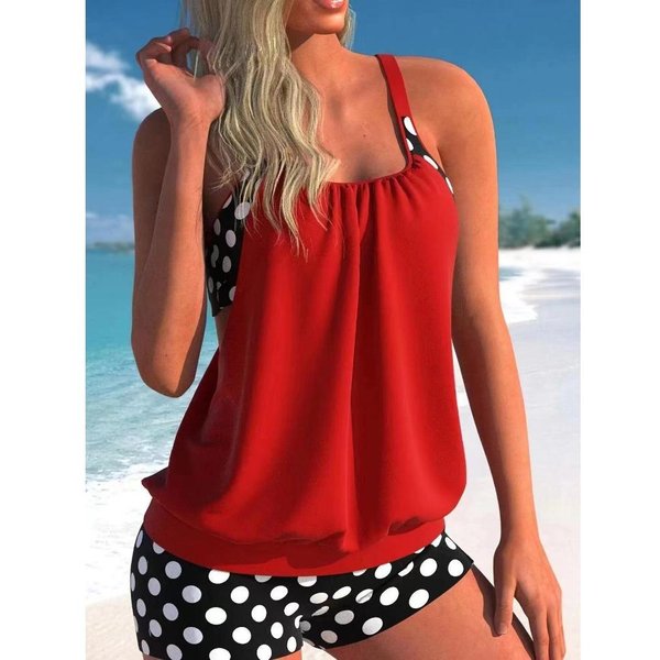Kobiety Plus Size Bikini Seksowny StróJ KąPielowy Z Wysokim Stanem PlażOwe Stroje KąPielowe Damski Letni StróJ KąPielowy 5XL 2XL-image