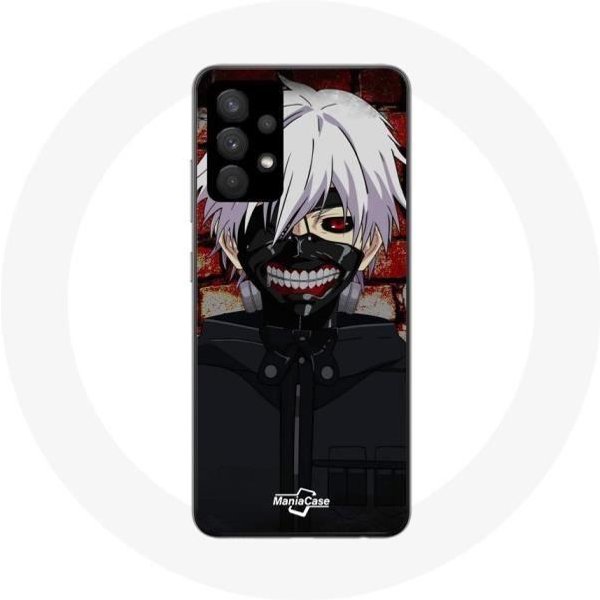 Funda - Maniacase - Samsung Galaxy A13 4G - Tokyo Ghoul - Flexible - Negro Negro-image