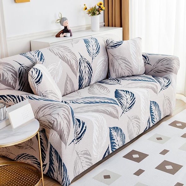 Funda EláStica Para Sofá Fundas Deslizantes Para SofáS Y Sillones Protector De Muebles Lavable Para Mascotas NiñOs Sofá Estampado 1Pc1-Seat 90-140Cm-image