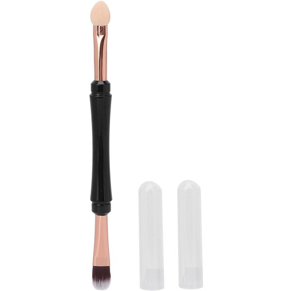 Pincel De Sombra De Ojos Doble Punta Profesional Pincel Con Cabeza De Esponja Para Maquillaje De Ojos Para Principiantes Maquillaje-image
