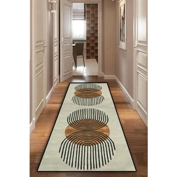 Boho Vintage Dywanik Do Kuchni Wytarty WzóR Kwiatowy Medalion AntypośLizgowy Zmywalna Mata Do Kuchni Salonu WystróJ Domu 60X200Cm 24X80Inch-image