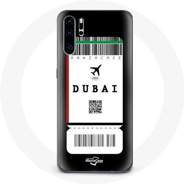 Funda Para Huawei P30 Billete De AvióN DubáI-image