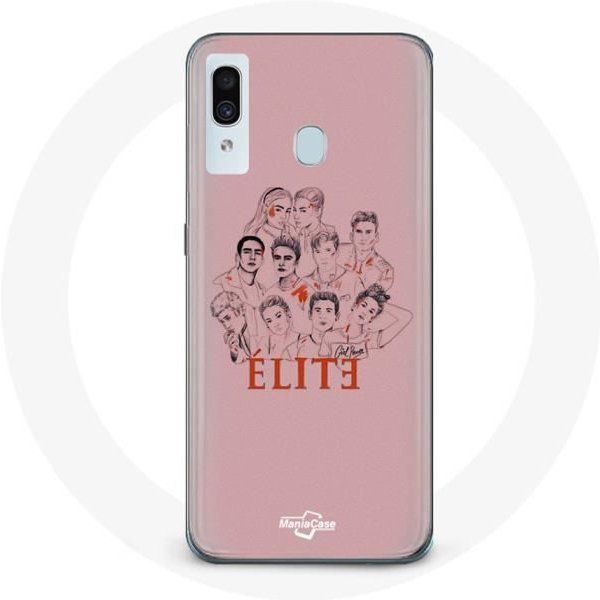 Funda - Samsung - Galaxy A30 Elite - Flexible - Rosa - PóSter Personajes Fanart Logo-image
