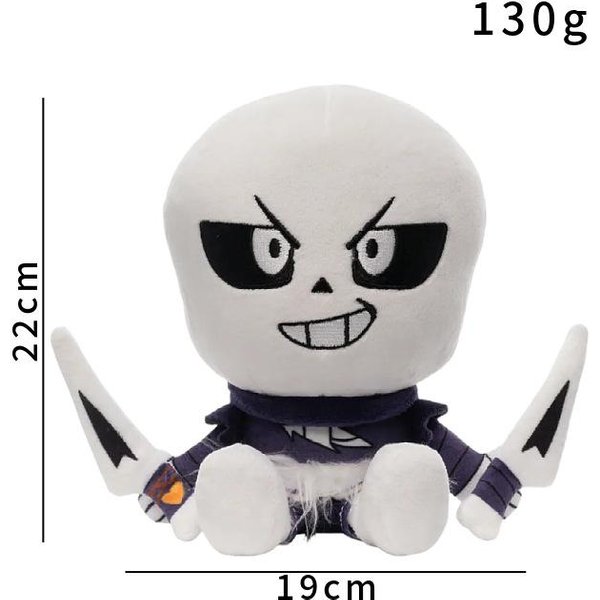 Nowa Pluszowa Zabawka Undertale Cross Sans Postać Z KreskóWki Xtale Underverse AU Wypchana Lalka Kolekcjonerski Prezent Dla FanóW-image